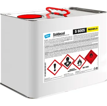 Ředidlo HET Soldecol S 6005 ředidlo do syntetických a speciálních barev 4 l