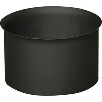 Kouřovod zděř kouřová 120mm t.1,5mm ČER