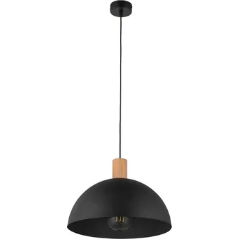 TK Lighting Lustr do kuchyně 4852 OSLO černá, světlé dřevo