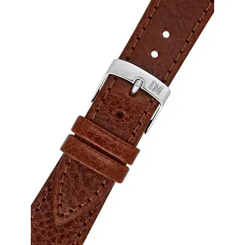 Módní doplněk Kožený řemínek Morellato Dublino 0753333.037 S, hnědý - 14 mm