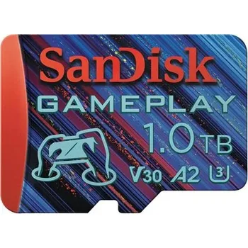 Paměťová karta SanDisk MicroSDXC karta 1TB GamePlay (R:190/W:130 MB/s, UHS-I, V30, A2)