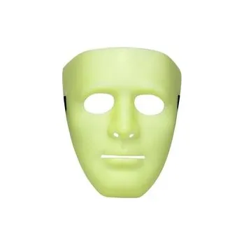 Karnevalový kostým Maska mima świecąca w ciemności