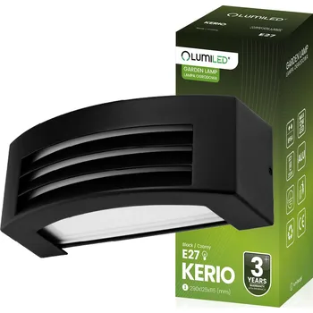 Dekorativní svítidlo Zahradní nástěnná lampa E27 LED KERIO LUMILED