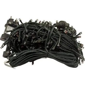 Vánoční dekorace senzanakupy vánoční řetěz 5 m 50 LED studeně bílý 8 programů