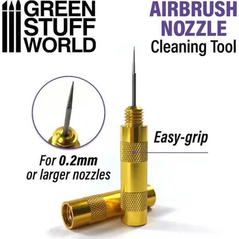Airbrush Nozzle Cleaner (Green Stuff World) - čistící jehla na trysku