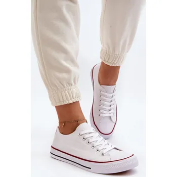 Dámské tenisky Dámské klasické tenisky a Ecoma Barva: Bílá, Velikost: 39