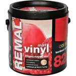 Barvy a Laky Teluria Remal Vinyl Color korálově červená 3,2 kg omyvatelná barva na zeď