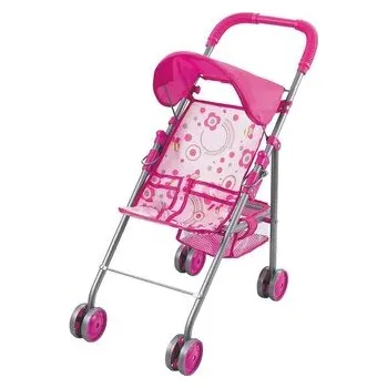 Wózek spacerowy dla lalek z daszkiem