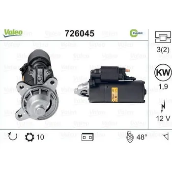 Startér VALEO Startér CLASSIC VA 726045