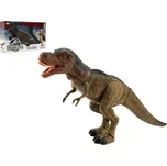 Dinosaurus Tyranosaurus chodící 40cm světlo, zvuk