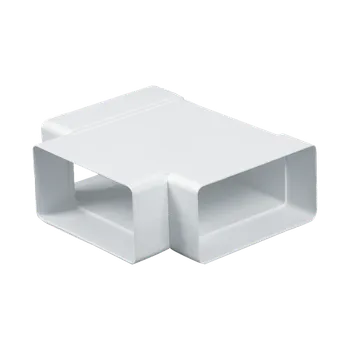 Ventilační potrubí Den Braven Tvarovka T-kus 110 × 55 mm bílá