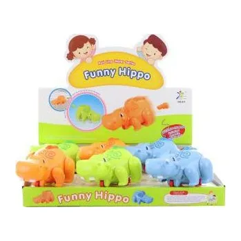 Hračka pro nejmenší Baby hroch natahovací