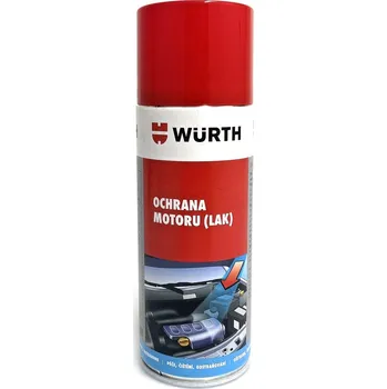 Motorový prostor WÜRTH-Ochranný lak na motory 400 ml