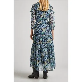 Dámské šaty Pepe Jeans Šaty PL953504 594 Modrá Regular Fit S