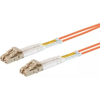 Síťový kabel Optický patchkabel duplex LC-LC, 50/125 um MM, 0,5m OM2