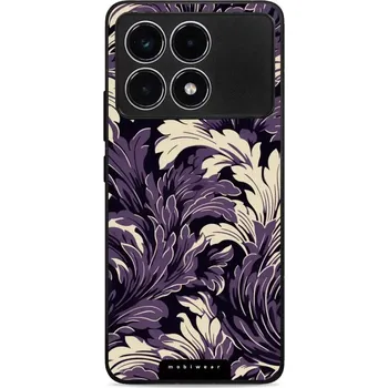 Pouzdro na mobilní telefon Lesklý kryt Mobiwear Glossy - Xiaomi Poco F6 Pro 5G - GA46G Fialové rostliny (Prémiové lesklé pouzdro, obal, kryt Mobiwear Glossy na mobil Xiaomi Poco F6 Pro 5G - GA46G Fialové rostliny, materiál Plast + TPU silikon - krytí po všech stranách, neošoupateln