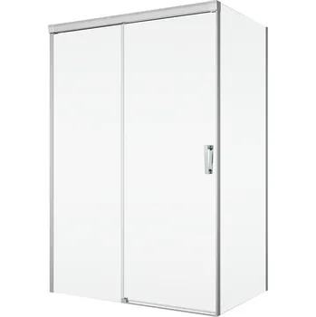 Ronal Bathrooms (Sanswiss) Boční stěna Ronal Cadura v 90° 900 x 2000 mm, aluchrom/sklo čiré