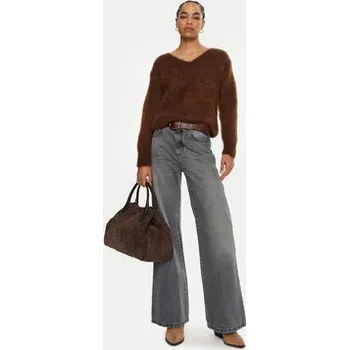 Pánský svetr Dixie Svetr M277K009A Hnědá Regular Fit M