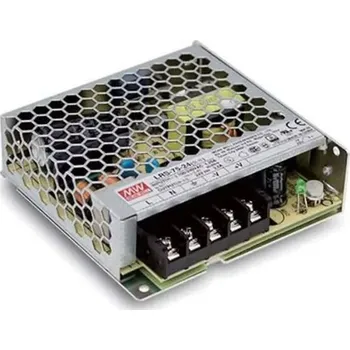 spínaný zdroj Průmyslový zdroj Mean Well LRS-75-24, 24V=/75W spínaný