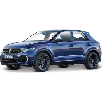 autíčko Bburago Volkswagen T-Roc R BB18-30455 1:43 modré