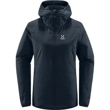 W Bunda Haglöfs Mimic Silver hood dámská tmavě modrá M