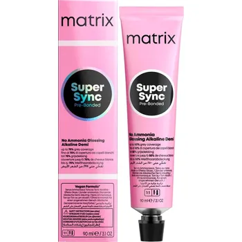 Barva na vlasy Matrix Super Sync demi-permanentní barva na vlasy 5N 90ml