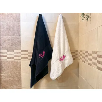 Puella bavlněná osuška, 70 x 140 cm Variant: Bílá bavlněná osuška Puella, 70 x 140 cm