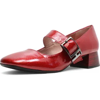 Dámské polobotky DÁMSKÉ POLOBOTKY HISPANITAS HI243716 ČERVENÁ Barva: Červená, Velikost: 42