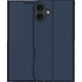 Pouzdro na mobilní telefon DUX DUCIS Skin Pro flipové pouzdro pro iPhone 16 Plus - tmavě modré