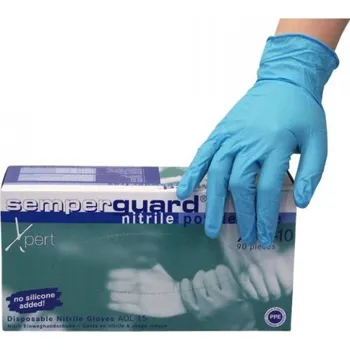 Pracovní rukavice Nitrilové rukavice SG XPERT Velikost: M/08