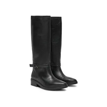 Dámské kozačky Kozačky Calvin Klein HW0HW02184 Černá 37