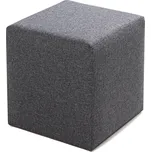 Kare taburet 825BLC1456 šedý