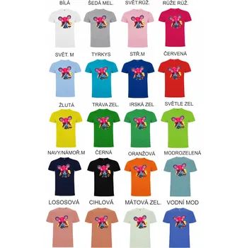 Dětské tričko Brawl Stars Moe Barva: černá, Velikost: 5-6 let - vel. 110/116