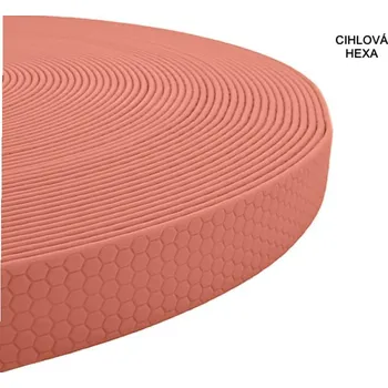 Vodítko pro psa RAK-Brno Vodítko 120 cm 20 mm Hexa - cihlová