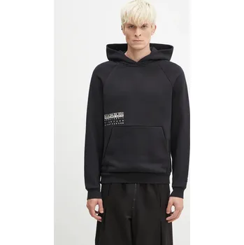 Pánská móda Bavlněná mikina Napapijri B-Premium H, L, černá, 99X