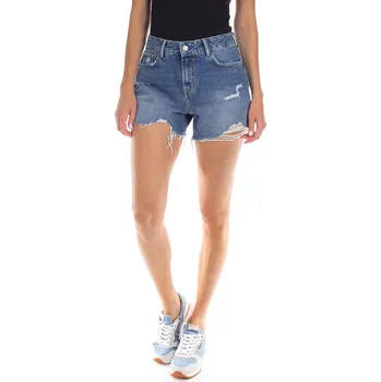 Dámské kraťasy Pepe Jeans Dámské kraťasy MARLY SHORT RECLAIM Barva: denim (odpovídá obrázku), Velikost: W29