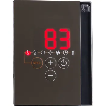 Saunová regulace, řídící jednotka SENTIOTEC Professional D3i, černá