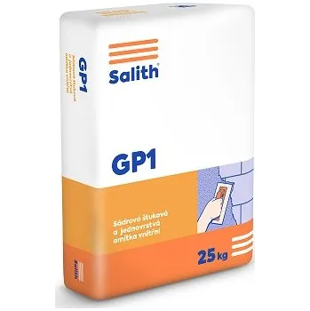 Omítka Salith Omítka GP1 sádrová 25 kg Sádro-vápenná štuková a tenkovrstvá jádrová omítka