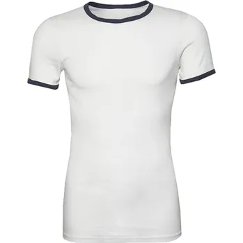 Pánské tričko Bundeswehr Námořnické triko krátký rukáv BW Marine BÍLÉ Barva: Bílá, Velikost: M