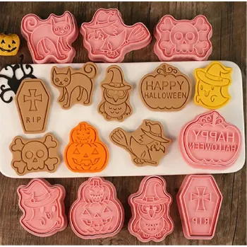 Vykrajovátko 3D vykrajovátka na sušenky - HALLOWEEN 4 - 8 ks (Značka: TAKARA TOMY)