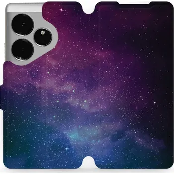 Pouzdro na mobilní telefon Flipové pouzdro Mobiwear - Realme GT 6 5G - V147P Mlhovina (Knížkové flip pouzdro, obal, kryt na mobil Realme GT 6 5G - V147P Mlhovina, materiál Umělá kůže + TPU - ochrana 360°, stojánek, silikonová vanička, magnetické zavírání)