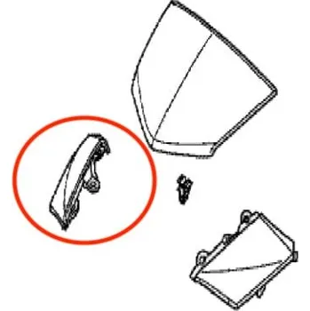 Honda Záslepka plastu řídítek - pravá 53211K77V00ZA