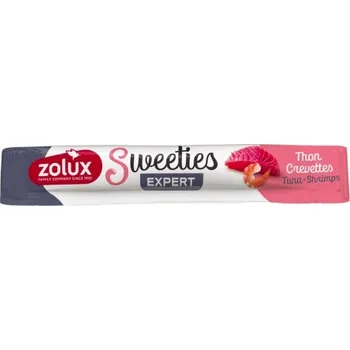 Pamlsek pro kočku Zolux Pochoutka kočka SWEETIES tuňák+krevety 14g