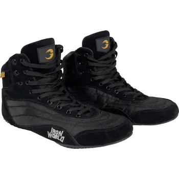 Pánské tenisky Gasp ZEUS THUNDERBOLT HI TOPS SHOES BLACK - boty GASP unisex černé Velikost: EU 40