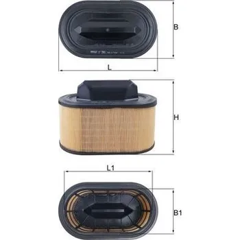 Vzduchový filtr Vzduchový filtr KNECHT LX 2966