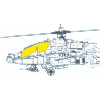 Plastikový model Mask 1/35 AH-64A early (TRUMP)