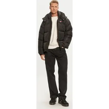 Tommy Jeans Vatovaná bunda Alaska DM0DM19537 Černá Loose Fit XXL
