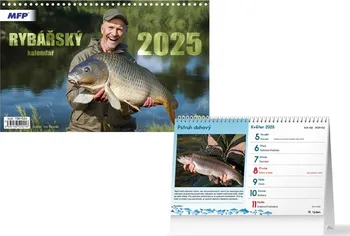Kalendář MFP Stolní kalendář Rybářský 2025