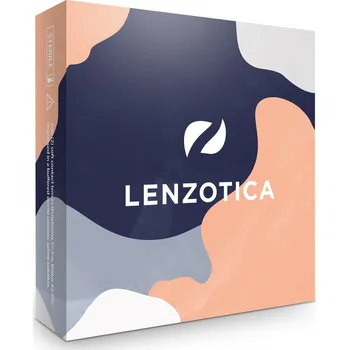 Kontaktní čočky LENZOTICA kontaktní čočky -4.00 (Natural Hazel)