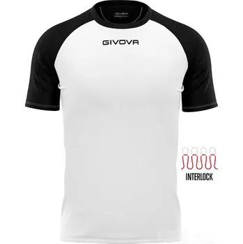 Dres GIVOVA CAPO, barva 0310 bílá - černá, velikost M